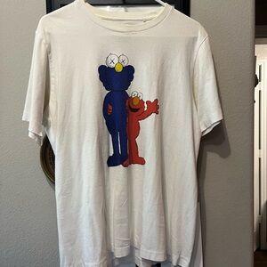 KAWS x Sesame Street White T-Shirt